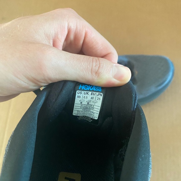 Hoka Women's Clifton 8 Running Shoes "Anthracite Copper" | US 8 - Picture 10 of 10